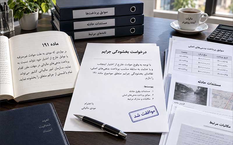 بخشودگی جرایم مالیاتی