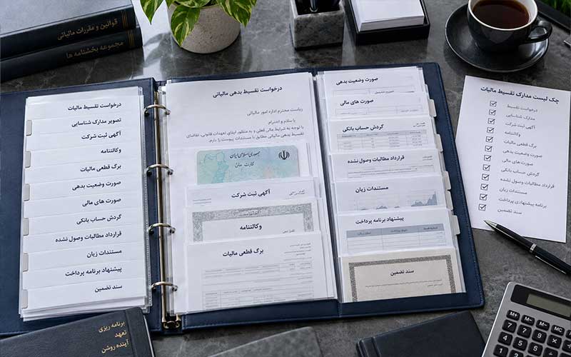 درخواست تقسیط بدهی