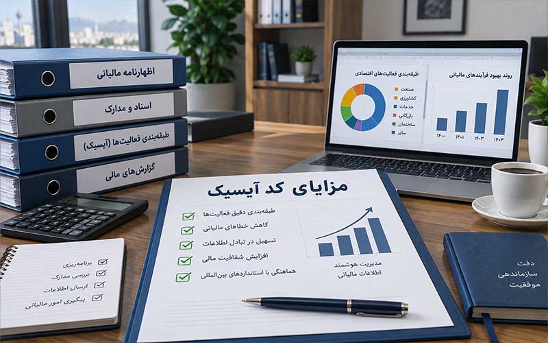 مزایای کد مالیاتی آیسیک